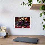 Gothic Joker Gloss Poster - Dark Wall Art for Movie Lovers