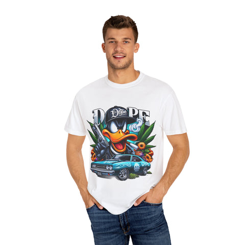Dope Vibe Unisex Garment-Dyed T-Shirt - Cool Streetwear with Funky Graphic