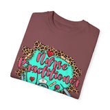 Norse Practitioner T-Shirt - Unisex Garment-Dyed Tee with Leopard Print Design