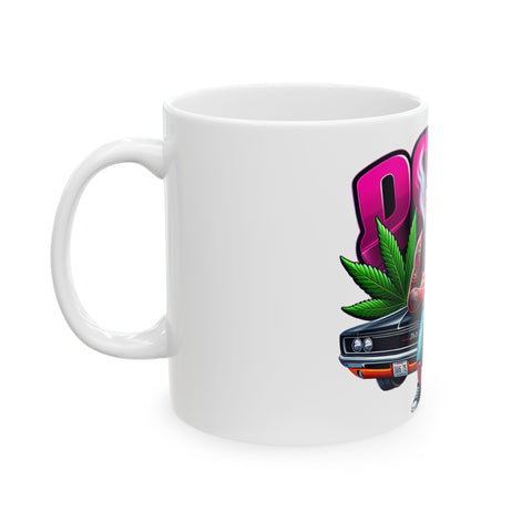 Dope Cartoon Ceramic Mug - 11oz & 15oz