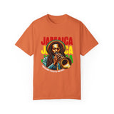 Reggae Vibes Unisex Garment-Dyed T-Shirt - Jamaica Music Art Tee