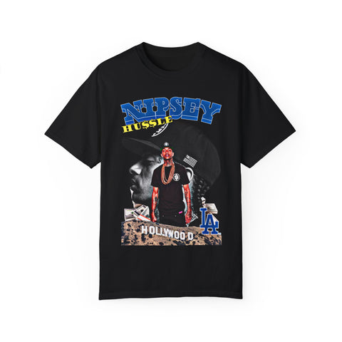Unisex Garment-Dyed T-Shirt - Nipsey Hussle Tribute Tee