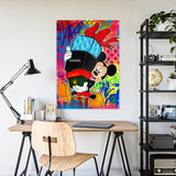 Vibrant Gloss Poster featuring Mickey Mouse with Luxury Brands