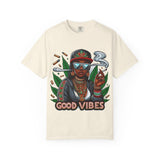 Good Vibes Unisex Garment-Dyed T-Shirt