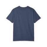 Anime-Inspired Unisex Garment-Dyed T-Shirt - Mecha Design