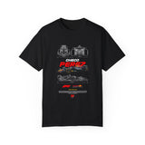Checo Pérez Unisex Garment-Dyed T-Shirt - Formula 1 Racing Tee