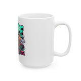 Dope Cartoon Mug - Retro Style Ceramic Coffee Cup (11oz & 15oz)