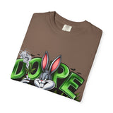 Cool Cartoon Bunny Graphic T-Shirt - DOPE Vintage Style