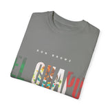 Unisex Garment-Dyed T-Shirt with 'EL CHAPU' Design - Casual Vibe, Perfect for Everyday Wear