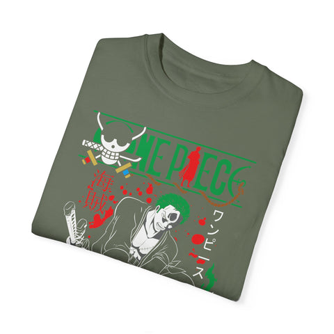 One Piece Swordman Unisex Garment-Dyed T-Shirt