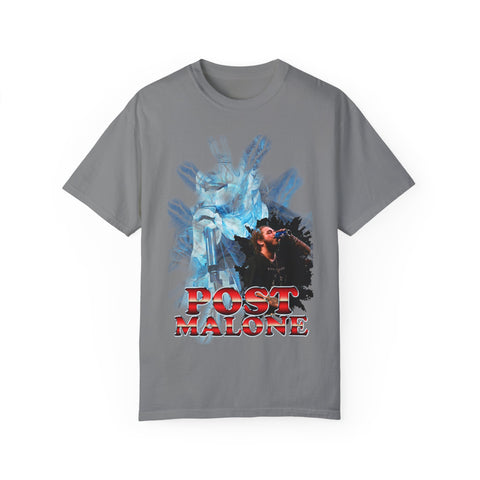 Post Malone Unisex Garment-Dyed T-Shirt - Trendy Music Apparel