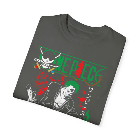 One Piece Swordman Unisex Garment-Dyed T-Shirt