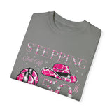 50th Birthday Cowgirl T-Shirt | Unisex Garment-Dyed Tee
