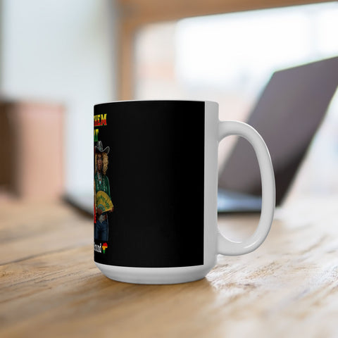 Western Themed Ceramic Mug - Perfect for Cowboy Lovers and Gifts