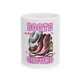 Retro Graphic Ceramic Mug - Perfect for Coffee Lovers & Gift Giving