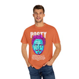 Posty Unisex Garment-Dyed T-shirt | Vibrant Vintage Style Tee for Music Lovers