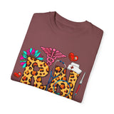 Trendy RN Graphic T-Shirt for Nurses - Garment-Dyed Unisex Tee