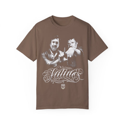 Unisex Garment-Dyed T-Shirt - Vintage Latino Graphic Tee