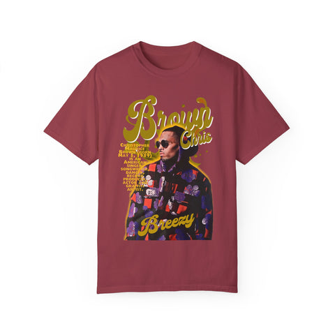 Breezy Summer Vibes Unisex Garment-Dyed T-Shirt