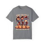Women Empowerment Graphic T-Shirt - "Where Them Fans At"