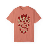 Floral Skull Unisex T-Shirt - Stylish Casual Wear for Creative Souls