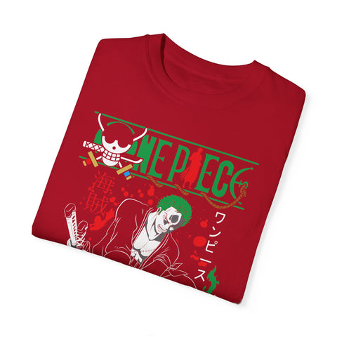 One Piece Swordman Unisex Garment-Dyed T-Shirt