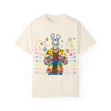 Colorful Bunny Graphic T-Shirt for Fun Occasions