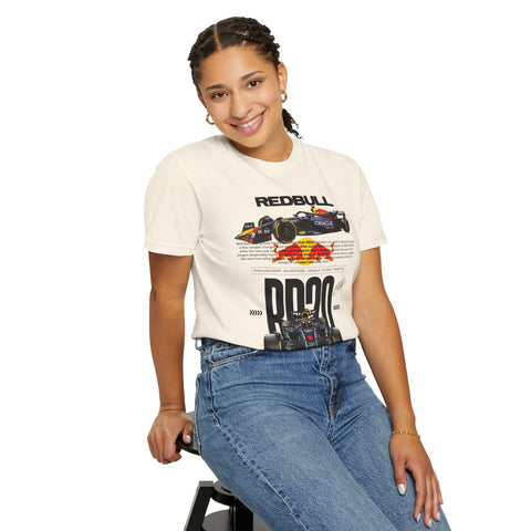 Red Bull Racing T-Shirt - Unisex Garment-Dyed Tee for F1 Fans