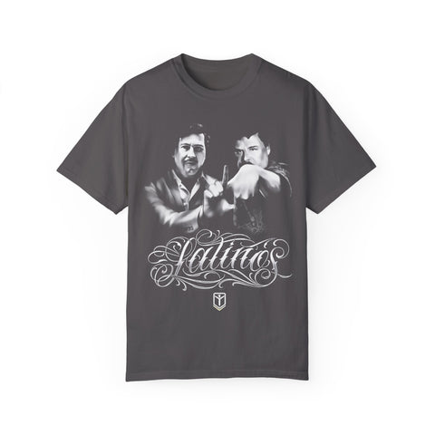 Unisex Garment-Dyed T-Shirt - Vintage Latino Graphic Tee