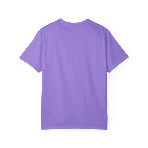 Heart Flower Unisex Garment-Dyed T-shirt - Symbol of Love and Strength