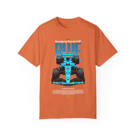 Scuderia Ferrari HP Unisex Garment-Dyed T-shirt - Racing Enthusiast Apparel