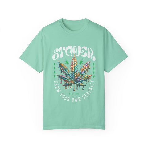 Unisex Garment-Dyed T-Shirt - "Grow Your Own Serenity"