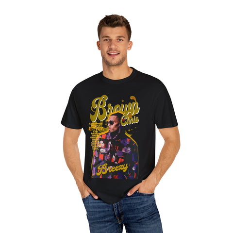 Breezy Summer Vibes Unisex Garment-Dyed T-Shirt