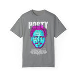 Posty Unisex Garment-Dyed T-shirt | Vibrant Vintage Style Tee for Music Lovers