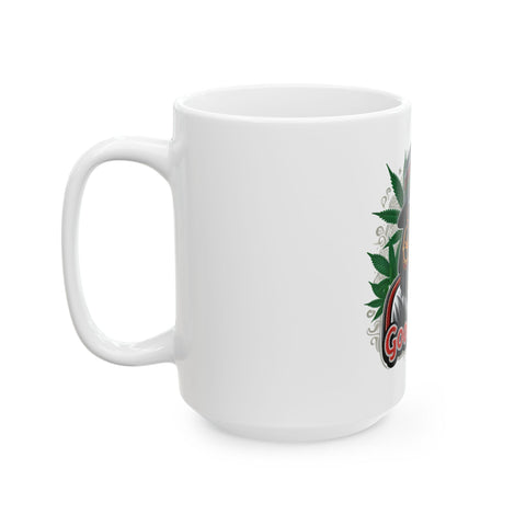 Good Vibes Cannabis Ceramic Mug - 11oz & 15oz