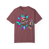 Colorful Nurse Appreciation T-Shirt - Garment-Dyed Unisex Tee