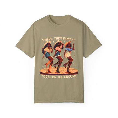 Women Empowerment Graphic T-Shirt - "Where Them Fans At"