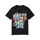 Artistic Unisex Dreamy T-Shirt - 'Eyes on Me, Boys' Design