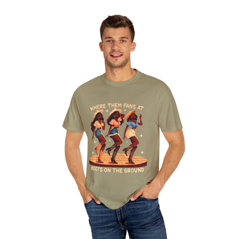 Women Empowerment Graphic T-Shirt - "Where Them Fans At"