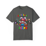 Chillin' with My Peeps Unisex T-Shirt - Fun & Colorful Graphic Tee for Easter Celebrations