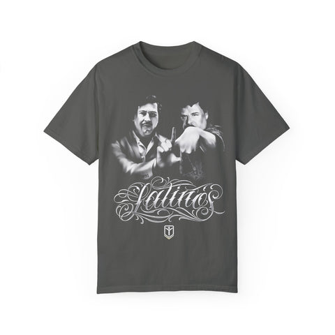 Unisex Garment-Dyed T-Shirt - Vintage Latino Graphic Tee