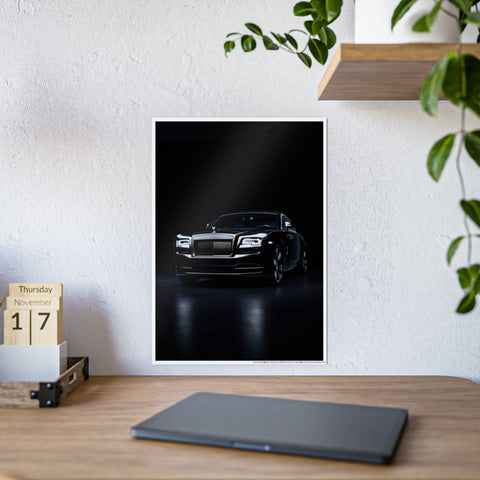 Sleek Car Gloss Poster for Automotive Enthusiasts | Luxury Vehicle Decor