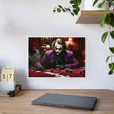 Gothic Joker Gloss Poster - Dark Wall Art for Movie Lovers