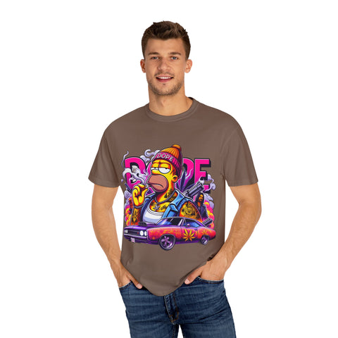 Dope Vibes Unisex Garment-Dyed T-Shirt - Streetwear Style