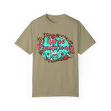 Norse Practitioner T-Shirt - Unisex Garment-Dyed Tee with Leopard Print Design