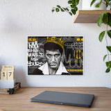 Glossy Wall Art Poster - 'The World is Yours'