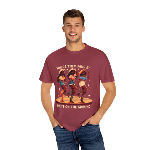 Women Empowerment Graphic T-Shirt - "Where Them Fans At"