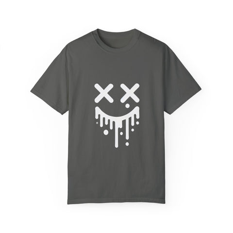 Unisex Smiley Drip T-Shirt - Casual Streetwear