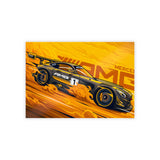 Mercedes AMG Gloss Poster - Vibrant Racing Wall Art for Car Enthusiasts