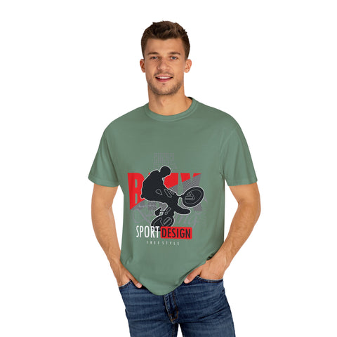 Freestyle BMX Unisex Garment-Dyed T-shirt